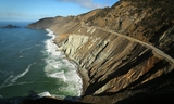 Aerial view of Devil's Slide